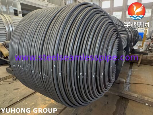 Carbon Steel Heat Exchanger Tube Bundle met ASME SA179 tubes en SA266 Gr.2 tube sheet voor ASME Code Construction