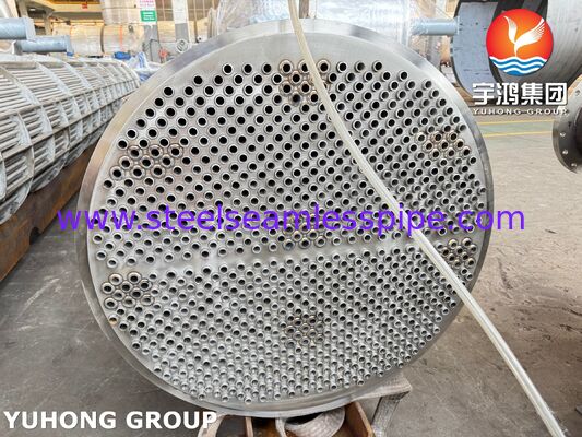 ASME SA213 TP316L Roestvrijstalen warmtewisselaarbuisbundel met corrosiebestendig ontwerp voor directe vervangende kern