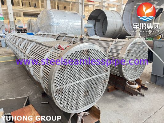 ASME SA213 TP316L Roestvrijstalen warmtewisselaarbuisbundel met corrosiebestendig ontwerp voor directe vervangende kern