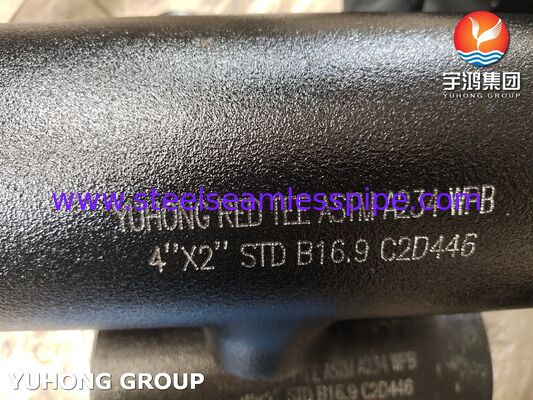 ASTM A234 WPB koolstofstalen fitting reducerend T-stuk stompgelast