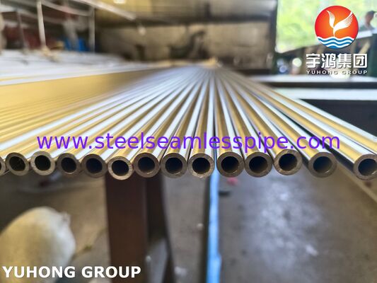 ASTM A789 S32750 SMLS Duplex Steel Bright Tube, bestand tegen chloride-ioncorrosie