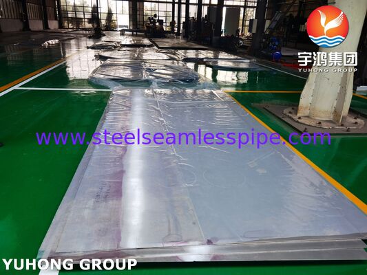 Titanium stalen beklede platen bekledingsonderdelen SA516 Gr 70 met Gr.2 explosieve composiet