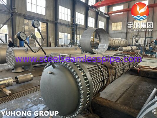 Warmtewisselaar buizenbundel SA350 LF2 CL1 Tubesheet SA334 Gr.6 U-bocht buis