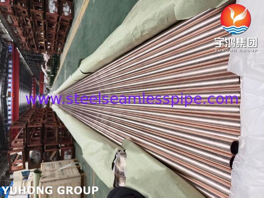 ASTM B111 C70600 Naadloze Condensatorbuis - 90-10 Koper-Nikkel Legering voor Marine Warmtewisselaars & Condensors