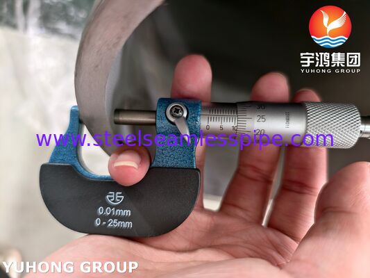 ASTM A312 S30815 253MA naadloos buiswerk van roestvrij staal