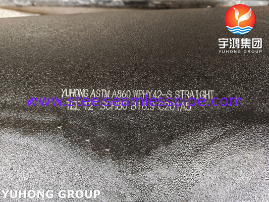 ASTM A860 WPHY42-S Equal Tee High-Strength Steel Butt Welding Fitting voor hogedrukleidingsystemen