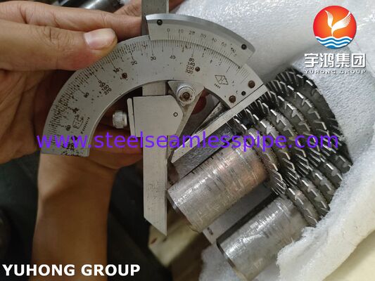 Hoogfrequente gelaste getinte scharnierbuis TP304H basis / SS304 scharnier