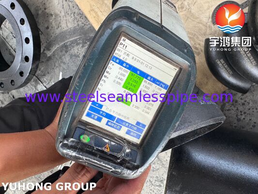 Concentrische reducer ASTM A234 WP11 CL2 Buttweld van legeringsstaal