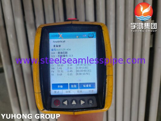 ASTM A269 TP304 Roestvrij staal naadloos / gelast buis UNS S30400