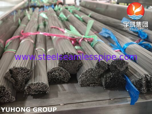 SUS304 ISO9626 10 - 34G Medische capillaire buis van roestvrij staal voor medicatie toediening