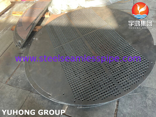 Steunplaat ASME SA516 GR 70 voor warmtewisselaar