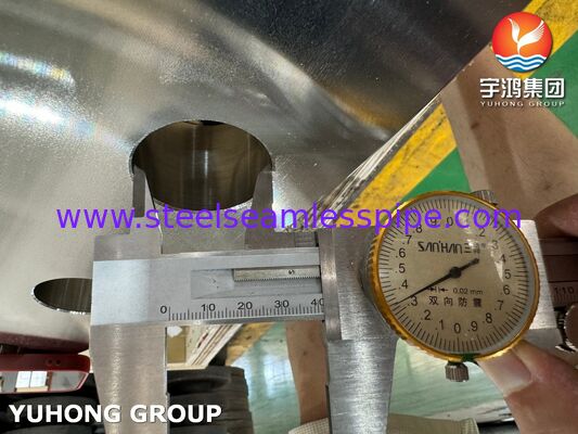 ASTM A240 F904L Slip On Flat Face Flange AWWA C207 Table2 Class D Voldoet aan de Amerikaanse waternormen