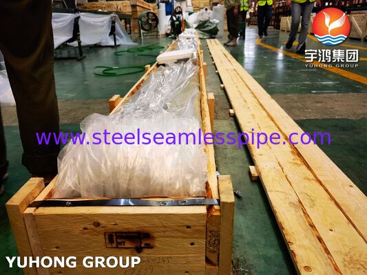 Applicatie voor condensatoren en warmtewisselaars ASTM B111 C68700 kopernikelbuis