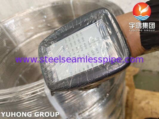 ASTM A269 TP316L Roestvrij staal helder gegalveerd gegolven buis voor industriële vloeistoftoepassingen