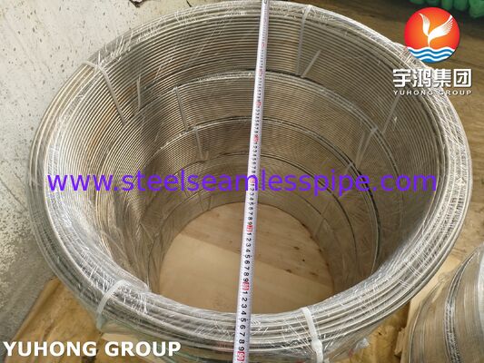 ASTM A269 TP316L Roestvrij staal helder geglote spoelbuis voor industriële vloeistoftoepassingen