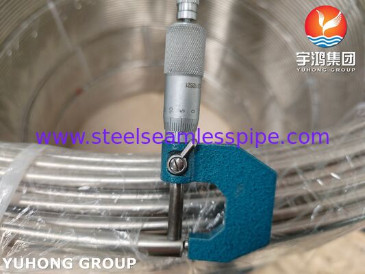 ASTM A269 TP316L Roestvrij staal helder gegalveerd gegolven buis voor industriële vloeistoftoepassingen