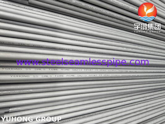 ASME SA213 TP347 naadloos warmtewisselaarbuis van roestvrij staal