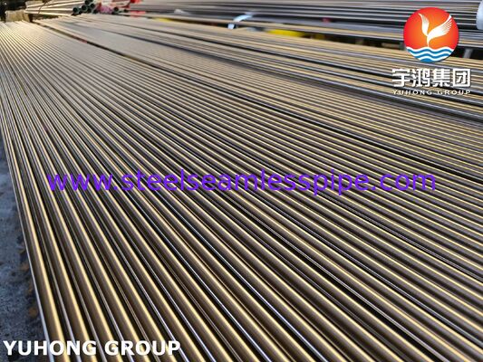 ASTM A213 TP321H Helder gegloeide naadloze roestvrijstalen buis met hoge corrosie- en hoge temperatuur kruipweerstand voor warmtewisselaars