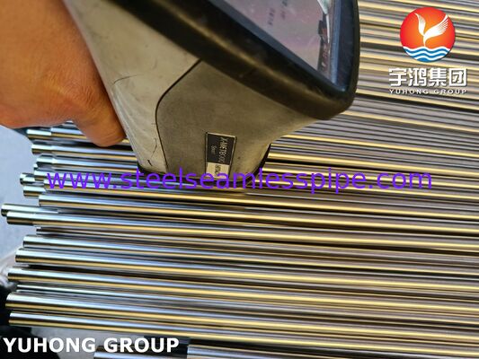 ASTM A213 TP321H Helder gegloeide naadloze roestvrijstalen buis met hoge corrosie- en hoge temperatuur kruipweerstand voor warmtewisselaars