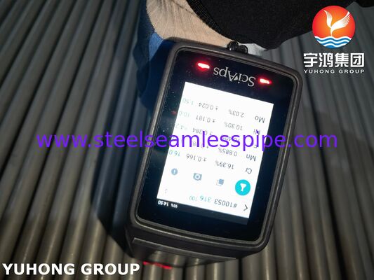 ASME SA213 TP316L Roestvrij Staal Naadloze Buis Warmtewisselaar Toepassing