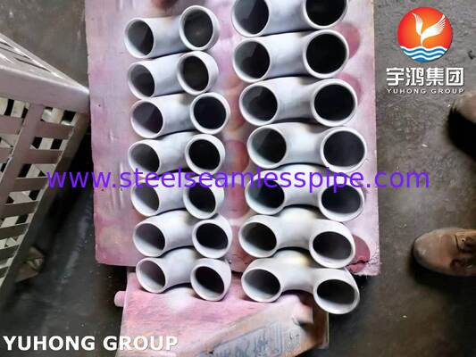 ASTM A403 WP321-S 180° ellebogen roestvrijstalen buisstuk