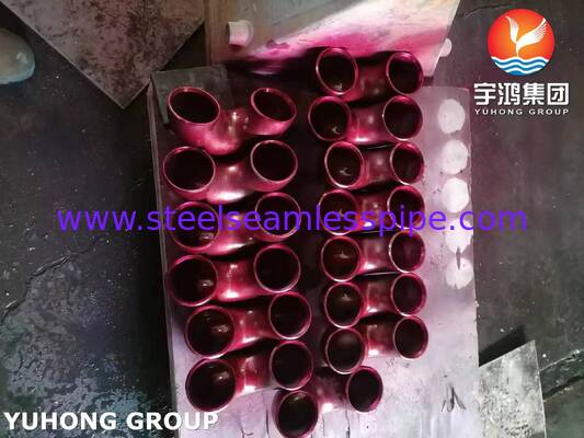 ASTM A403 WP321-S 180° ellebogen roestvrijstalen buisstuk