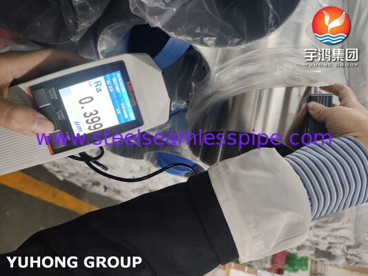 ASTM A270 TP304 Helder gegloeide roestvrijstalen sanitaire buizen voor de zuivelindustrie, 320 / 240 Grit