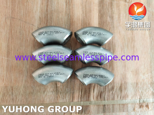 ASTM A403 WP304-S 90 graden LR naadloze bocht voor industrieel gebruik