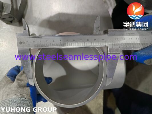ASTM B366 C276 BW Gelijk en ongelijk TEE Hoge corrosiebestendigheid Hastelloy C276 Butt weld pipe fitting