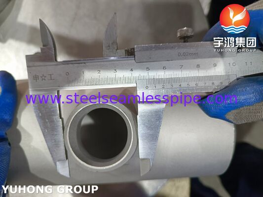 ASTM B366 C276 BW Gelijk en ongelijk TEE Hoge corrosiebestendigheid Hastelloy C276 Butt weld pipe fitting