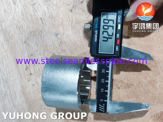 ASTM A182 F304 3000# SW & NPT Koppeling, Roestvrijstalen Socket Weld & NPT Schroefdraad Koppeling met Hoge Corrosiebestendigheid voor Industriële Leidingen