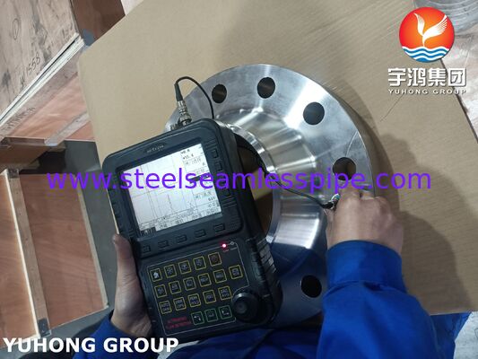 ASTM A182 F53 WeldNeck opgeheven gezichtsflens, Super Duplex WN RF gesmeed flens van roestvrij staal