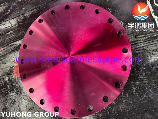 ASTM A182 F55 Super Duplex Roestvrij Staal Blindflens met Verhoogd Oppervlak Klasse 150 tot 1500