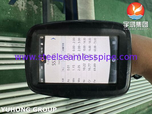 Roestvrij staal ASTM A269 TP316L naadloze buis voor condensor, gebeitst en gegloeid