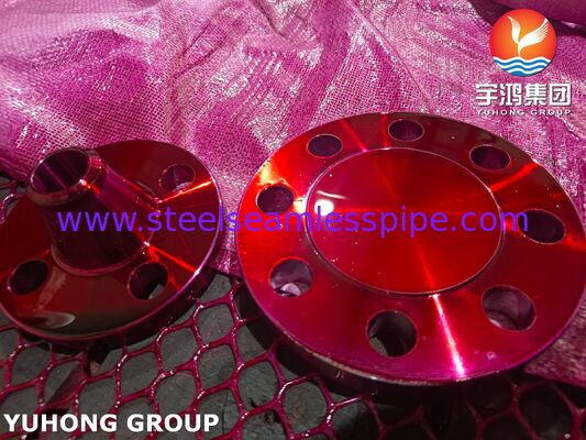ASTM B564 N04400 Flens, Monel 400 Nickel-koper legering gesmeed flens voor corrosiebestendigheid