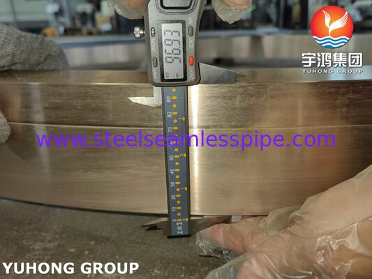 ASTM B171 / ASME SB171 C70600 Koper Nikkel Ring CuNi 90/10 Gesmede Ring