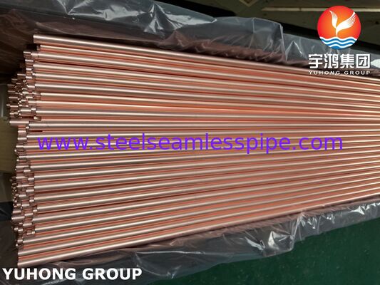 ASTM B111 C12200 naadloos buisje (Smls), naadloos buisje van koperlegering van hoge kwaliteit