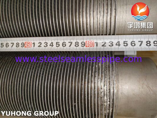 ASTM A376 TP347H Fin Tube CS, Hittebestendige Composiet Fin Tube (CS Basis + TP347H Fin)