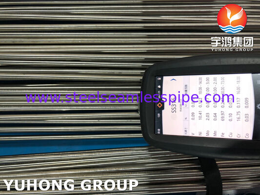 U-bocht sanitair buis, 3A / ASTM A270 TP316L helder gegloeide naadloze roestvrijstalen buis