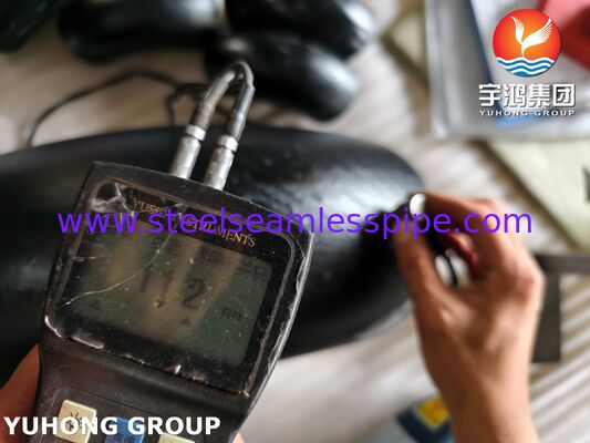 ASME SA420 Grade WPL6 Laagtemperatuur Koolstofstaal Fitting LTC Stomplas 90DEG Elleboog