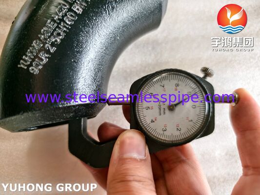 ASME SA420 Grade WPL6 Laagtemperatuur Koolstofstaal Fitting LTC Stomplas 90DEG Elleboog