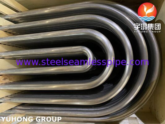 Nikkel-legering stalen U-bocht warmtewisselaarbuis Monel400 ASME SB163 N04400