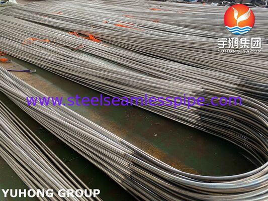 Nikkel-legering stalen U-bocht warmtewisselaarbuis Monel400 ASME SB163 N04400