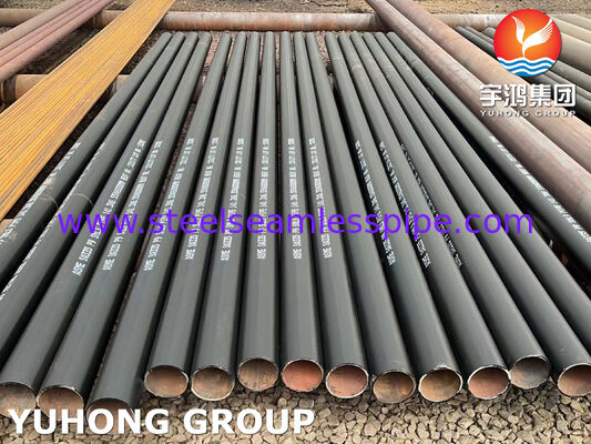 Zwarte coating ASTM A335 P9 gelegeerde naadloze stalen buis voor superheater en reheater