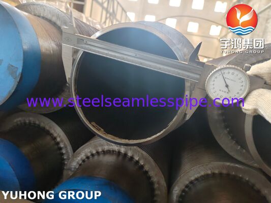 Spiraalgeweldde vinnenbuizen met A106 basispijp CS-vinnen voor warmtewisselaars