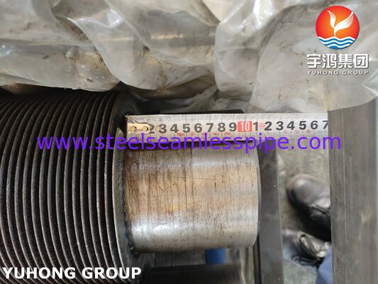 Spiraalgeweldde vinnenbuizen met A106 basispijp CS-vinnen voor warmtewisselaars