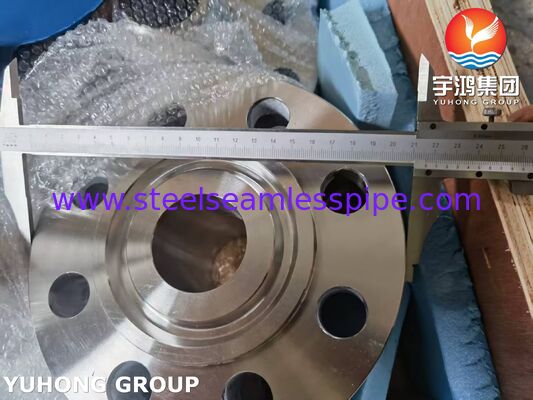 ASTM A182 F55 UNS S32760 Duplex Steel Weld Neck Flange RTJ
