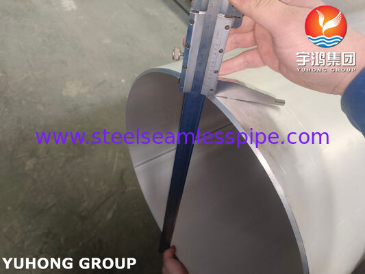 ASTM A358 / ASME SA358 TP316/316L Klasse 1 EFW roestvrijstalen dubbel gelaste pijp