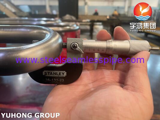 ASME SB163 Monel 400 Koper Nikkel Legering Naadloze U-bocht Buis, TEMA Warmtewisselaar, Shell en Buis Warmtewisselaar Toepassing