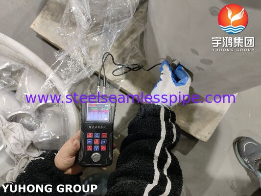 Grote diameter Butt Weld Pipe Fittings, ASTM A403 WP347-WX Equal Tee voor corrosieve vloeistoffen B16.9